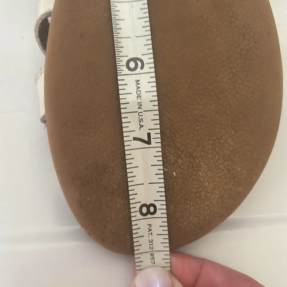 Mini Boden Floral Sandals - Green and White - Picture 6 of 6